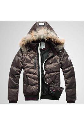 2017 New Style Moncler Top Quality Down Jackets For Men Coffee
