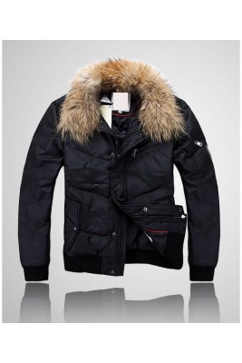 2017 New Style Moncler Top Quality Fashion Down Jackets For Men Dark Blue