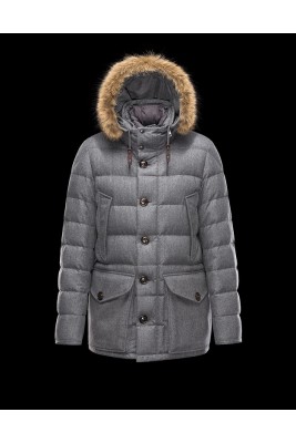 2017 New Style Moncler Mens Montgenevre Winter Down Jackets Gray