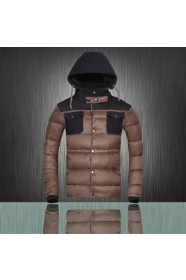2017 New Style Moncler Top Quality Down Jackets For Men Apricot