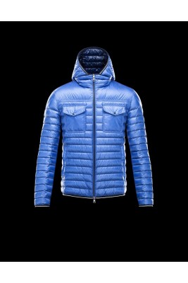 2017 New Style Moncler Down Jackets Handsome Men Blue