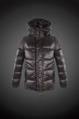 2017 New Style Moncler Fashion Down Jackets Handsome Men Dark Brown