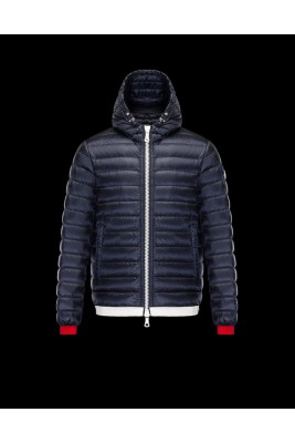 2017 New Style Moncler Bataillouse Men Down Jackets Zip Blue