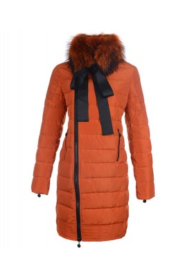 Moncler S Mayuko Women Coat Hot Sell Orange