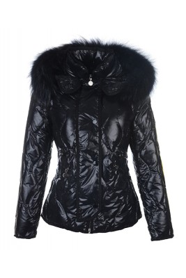 Moncler Lontre Fashion For Women Down Jacket Black