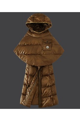 2016 Moncler Featured Down Coats Womens Hooded Coffee