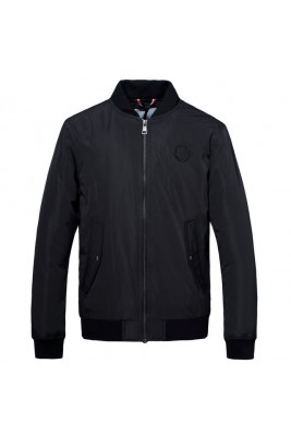 2018 Moncler Jackets For Men 163027 Black Red Yellow