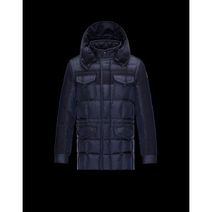 2017 New Style Moncler Leisure Down Coats For Men Blue