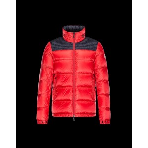 2017 New Style Moncler Down Jackets For Men Red