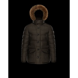 2017 New Style Moncler Mens Montgenevre Winter Down Jackets Brown