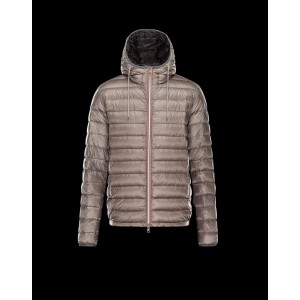 2017 New Style Moncler Cesar Down Mens Jackets Fashion Dark Apricot