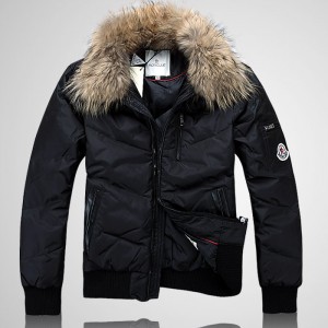 2017 New Style Moncler Down Jackets Handsome Men Black