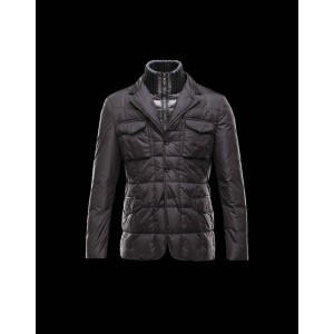 2017 New Style Moncler Mens Down Jackets Multi Pocket Black