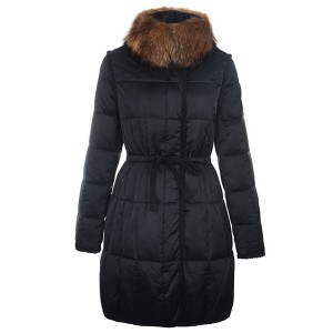 Moncler For Women Coat Euramerican Style Long Black