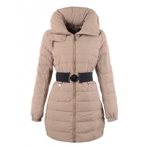2016 Moncler Coats On Sale For Womens Beige Outlet
