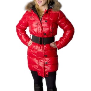 Moncler LUCIE New Women Pop Star Red Coat Down