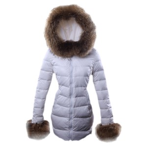 Moncler Mari Women Coat Euramerican Style White