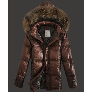 2016 Moncler Down Jackets Mens Brief Paragraph Coffee