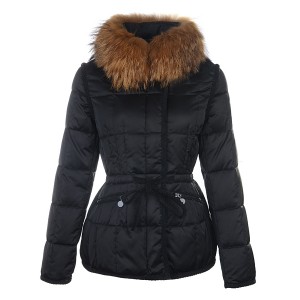 Moncler Fashion Women Jacket Down Short Black