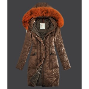2016 Moncler Fashion Womens Down Coats Windproof Light Cof