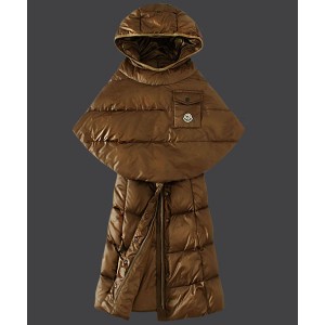 2016 Moncler Featured Down Coats Womens Hooded Coffee