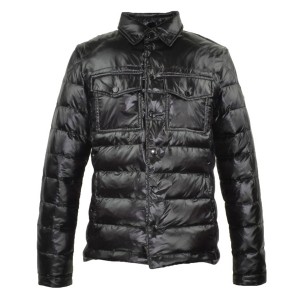 2016 Moncler Gregoire Down Jackets For Men Button Black