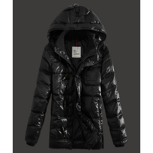 2016 Moncler Virgile Mens Down Jackets Hooded Black
