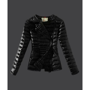2016 Moncler Womens Down Jackets Featured Zip Black