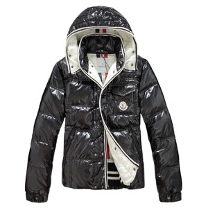 Moncler Branson Classic Men Down Jackets With Hat Black