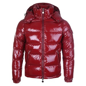 Moncler Himalaya Cheap For Mens Down Jackets Dark Red