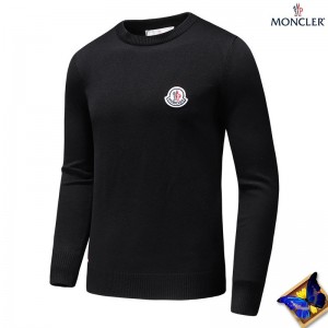 2018 Moncler Sweater For Men 163138 Black Gray