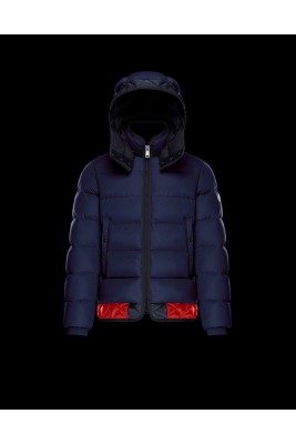2017 New Style Moncler Branson Classic Men Down Jackets Blue