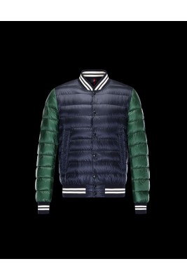 2017 New Style Moncler Girardot Fashion Down Jacket Men Blue