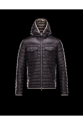 2017 New Style Moncler Cesar Down Mens Jackets Fashion Dark Violet
