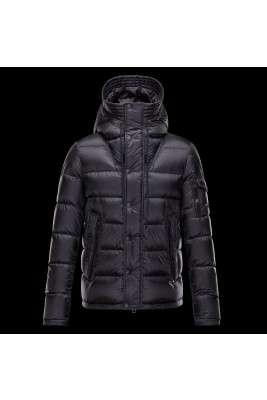 2017 New Style Moncler Cesar Down Mens Jackets Black