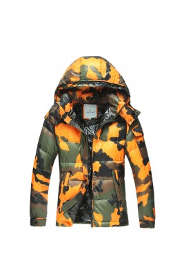 2017 New Style Moncler Cesar Down Mens Green Jackets Camouflage 