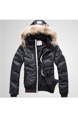 2017 New Style Moncler Top Quality Down Jackets For Men Black