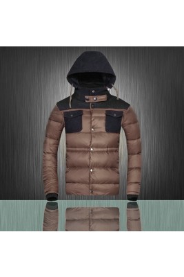2017 New Style Moncler Top Quality Down Jackets For Men Apricot