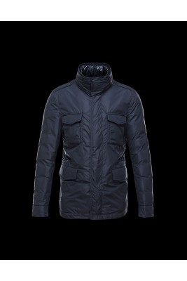 2017 New Style Moncler Mens Down Jackets Multi Pocket Blue