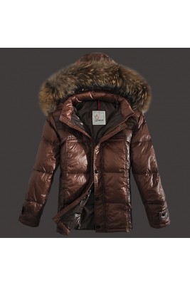 2017 New Style Moncler Fashion Mens Down Jackets Brown