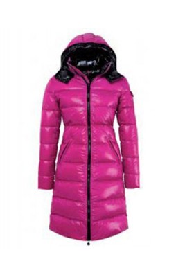 Moncler Nantes Classic Hot Sell Women Coat Zip Hooded Pink