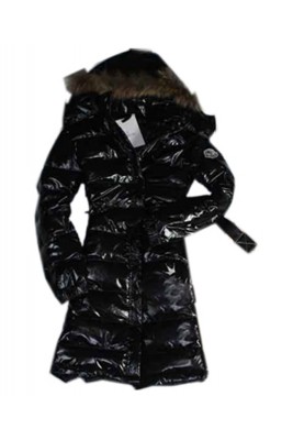 Moncler Popular Down Coats Womens Zip Hooded Long Black