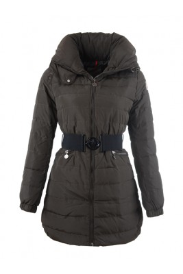 2016 Moncler Coats On Sale For Womens Outlet Dark Grey