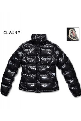 Moncler Clairy Leisure Down Jackets Women Round Neck Black