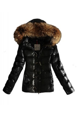 Moncler Popular Women Down Jacket Hat Double Zip Black