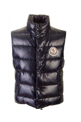 Moncler Down Unisex Vest - Quilted Warmer Body Navy