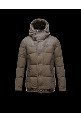 2016 Moncler PYRENEES Jacket For Men Hooded Army Green