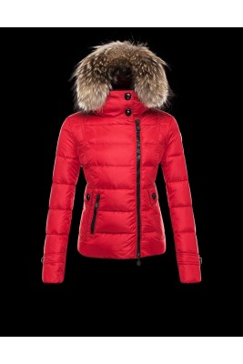 2016 Moncler Bryone Down Jacket For Women Red