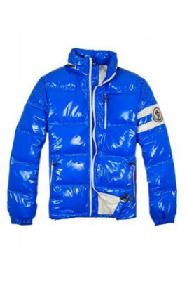 Moncler Eric Fashion Men Down Jackets Short Blue