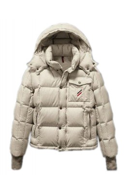 Moncler Reynold Featured Mens Down Jackets Cream-Colored